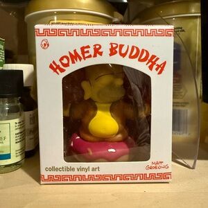 Kidrobot Homer Buddha Collectible Vinyl Art